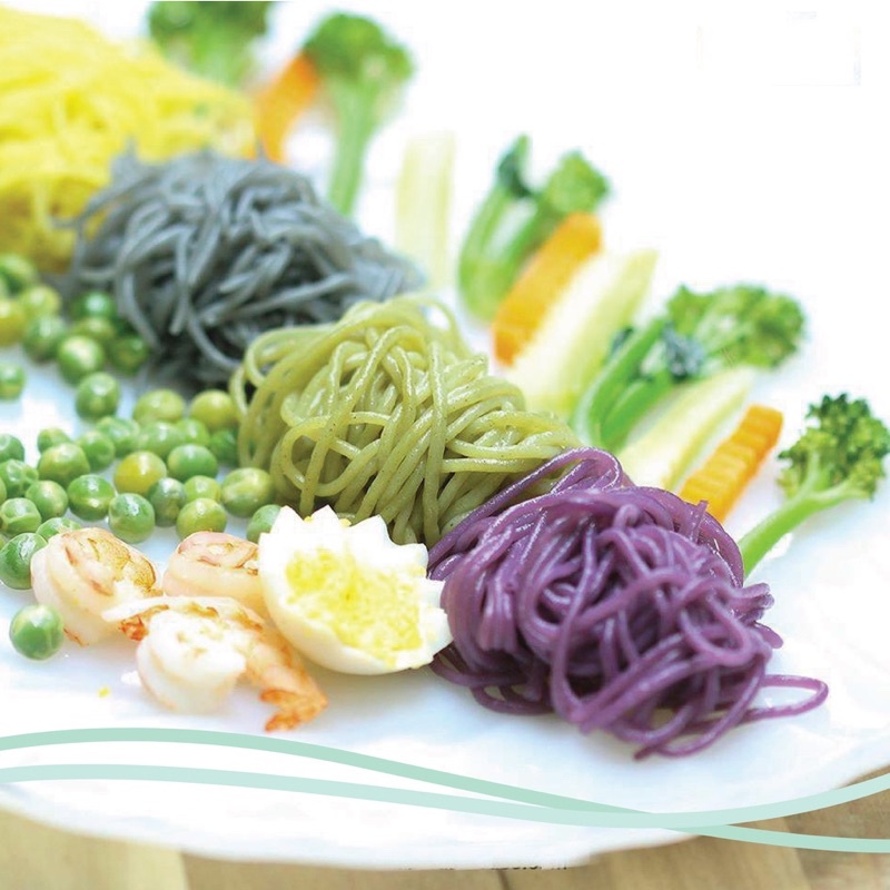 Bún ngũ sắc rau củ giảm cân ăn kiêng healthy eatclean 1 kg không phẩm màu an toàn cho sức khoẻ