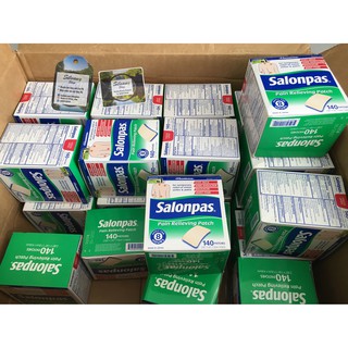 Miếng dán Salonpas hộp 140 miếng - Hàng Mỹ