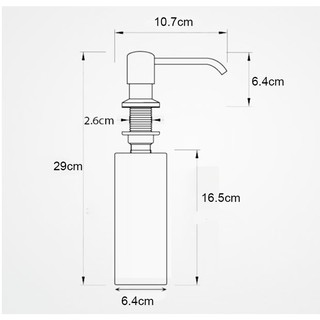 Bình đựng nước rửa chén - bát Soap Dispenser SD322