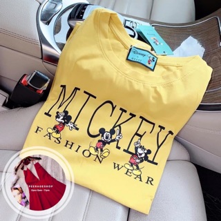 Áo pull Mickey vàng