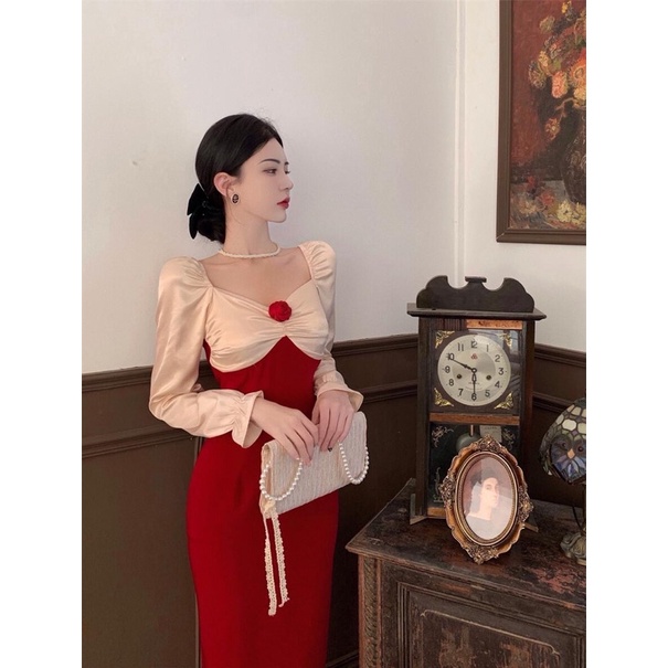 Đầm Ôm Body Nơ Ngực Tôn Dáng Chân Dài [ kèm video] | BigBuy360 - bigbuy360.vn