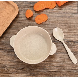 Bộ bát kèm thìa lúa mạch cho bé ăn dặm