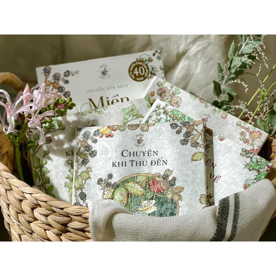 Sách - Boxset Miền Dâu Dại - Chuyện bốn mùa - Jill Barklem - Bình Book