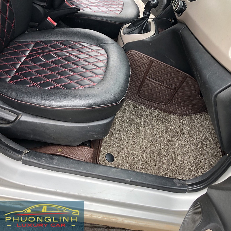 Thảm lót sàn ô tô 6D cao cấp Hyundai Tucson 2015-2021 da Pu thiết kế sang trọng, không mùi, chống ồn | BigBuy360 - bigbuy360.vn
