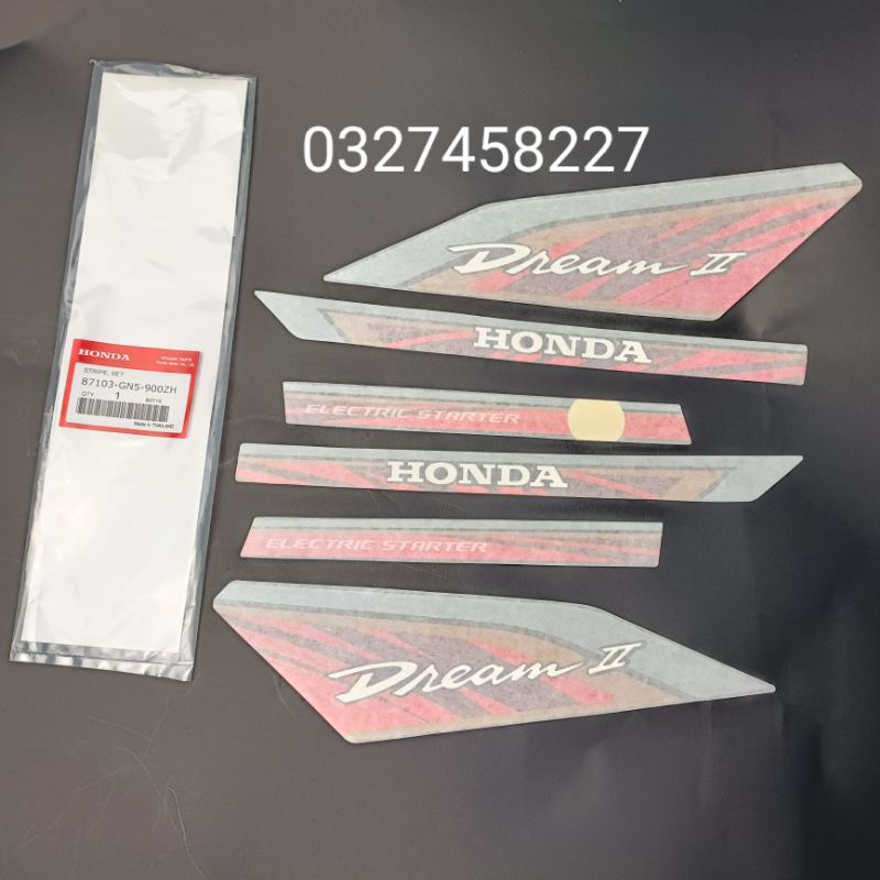 Bộ team lửa dán xe DREAM Thái zin chính hãng