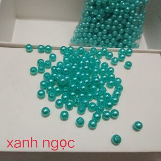 Hạt cườm,hạt bẹt 6li,8 li bịch 100g