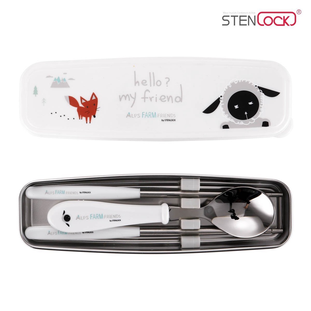 Set thìa đũa có hộp Stenlock Hàn Quốc