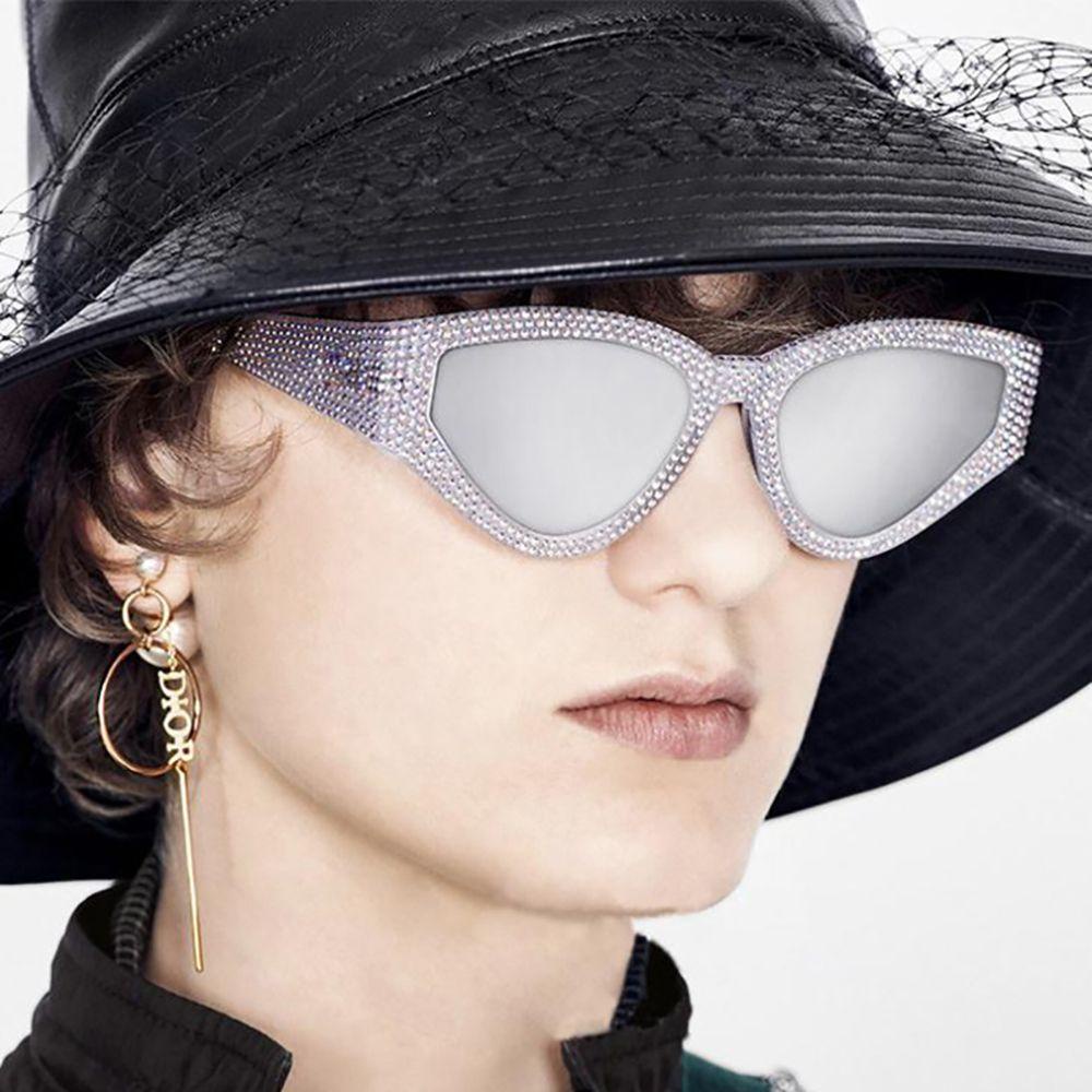 Kính Mát Gọng Tam Giác Chống Bức Xạ Chống Bức Xạ Dành Cho Nam Nữ