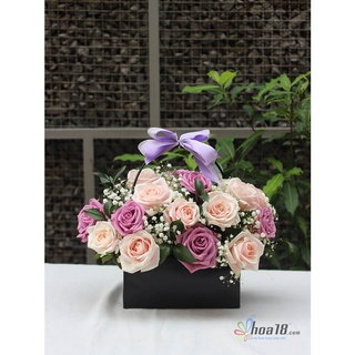 Giỏ hoa tươi - my darling - hoa tươi hoa18