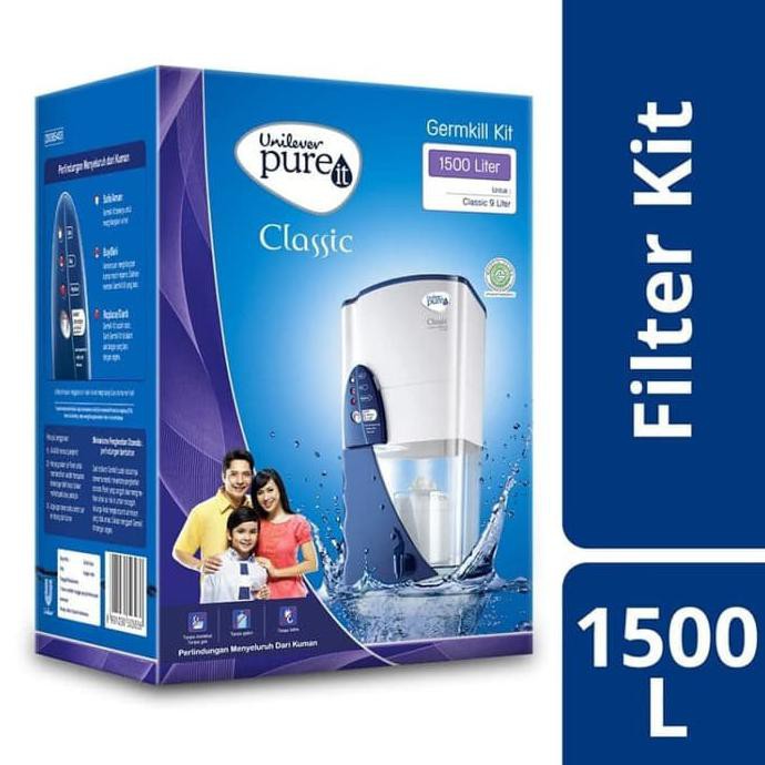 Bộ Lọc Nước Unilever Pure It Germkill Kit 1500l Kitclassic9l