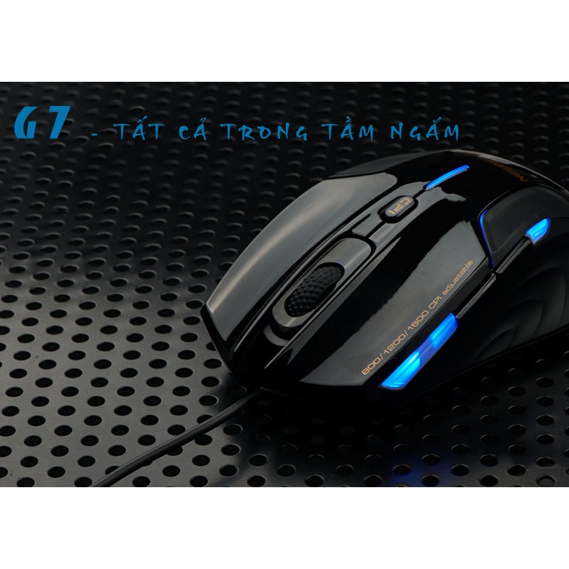 CHUỘT GAMING NEWMEN G7 - TẤT CẢ TRONG TẦM NGẮM - Hàng Chính Hãng