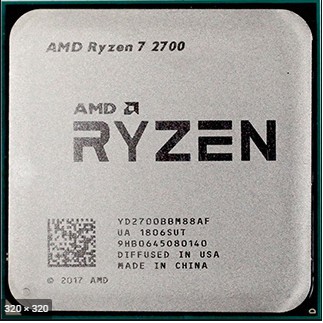 AMD RYZEN 7 2700 NEW TRAY BẢO HÀNH 1 NĂM