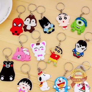 Móc khóa in hoạt hình để chìa khóa dễ thương cute size lớn V1