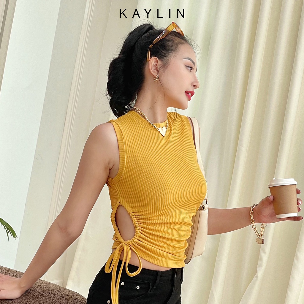 Áo sát nách rút dây eo N1703 - KAYLIN