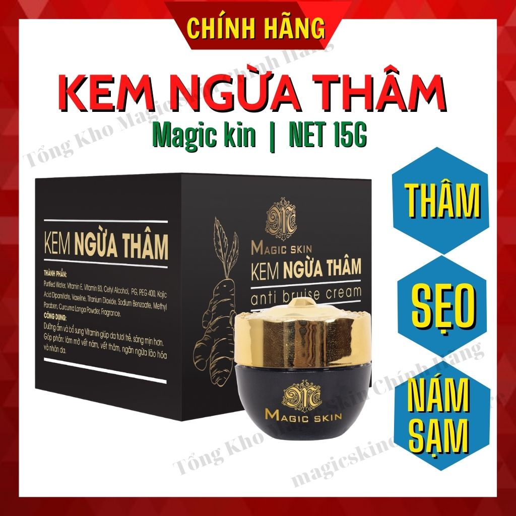 Kem ngừa thâm sẹo dưỡng ẩm hồi phục da Anti Bruise Cream Magic Skin | BigBuy360 - bigbuy360.vn