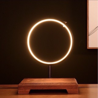 kệ kèm đèn led hào quang trang trí tượng phật