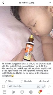 TINH DẦU XÔNG MŨI OLBAS