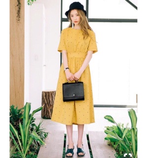 Váy midi chấm bi asos