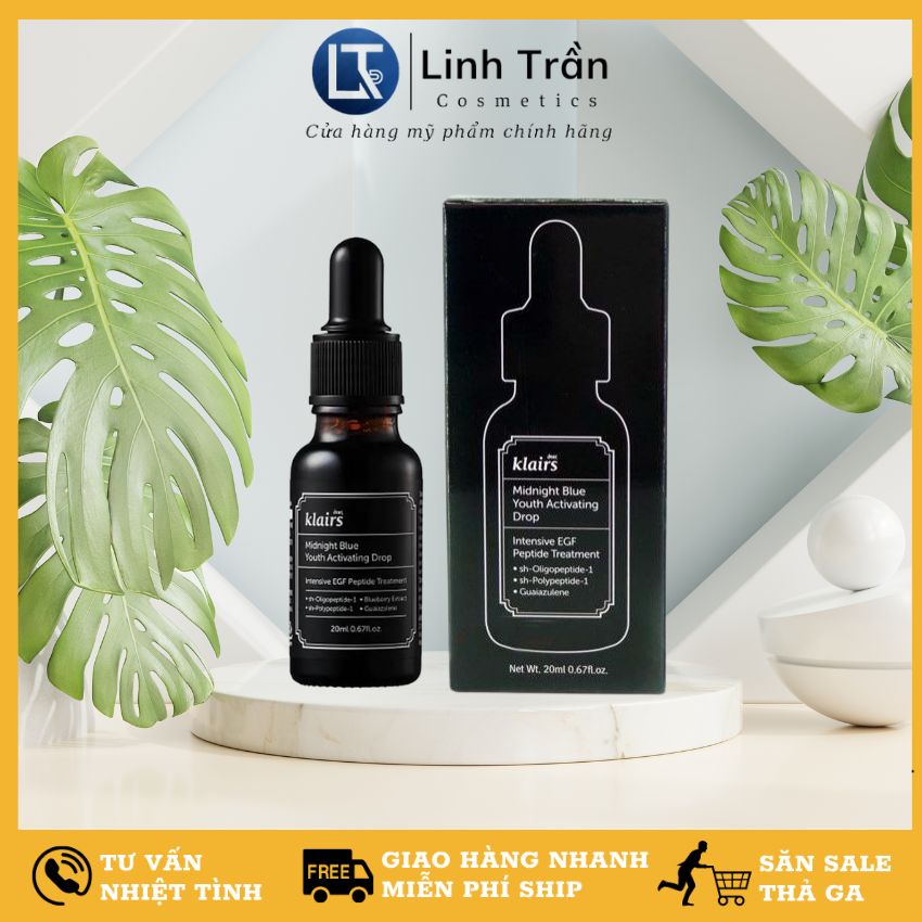 Tinh Chất Dear Klairs Phục Hồi Da, Dưỡng Ẩm Giảm Nếp Nhăn Làm Căng Mịn Làn Da Tăng Cường Độ Đàn Hồi Của Da