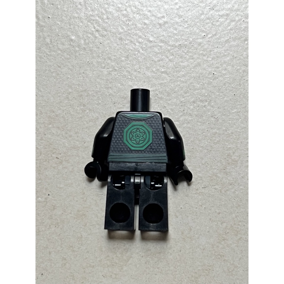 -Lego chính hãng, Áo choàng và chân với Khăn quàng vàng và kim cương, thắt lưng màu xanh lá cây -ID 973pb2785c02