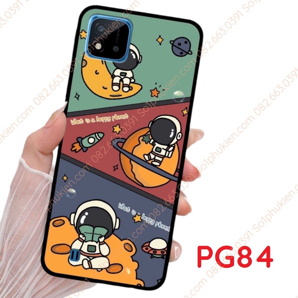 Ốp lưng REALME C11 2020  C11 2021  C12 C15 C20 in hình Astronaut phi hành gia dễ thương, vũ trụ độc đáo
