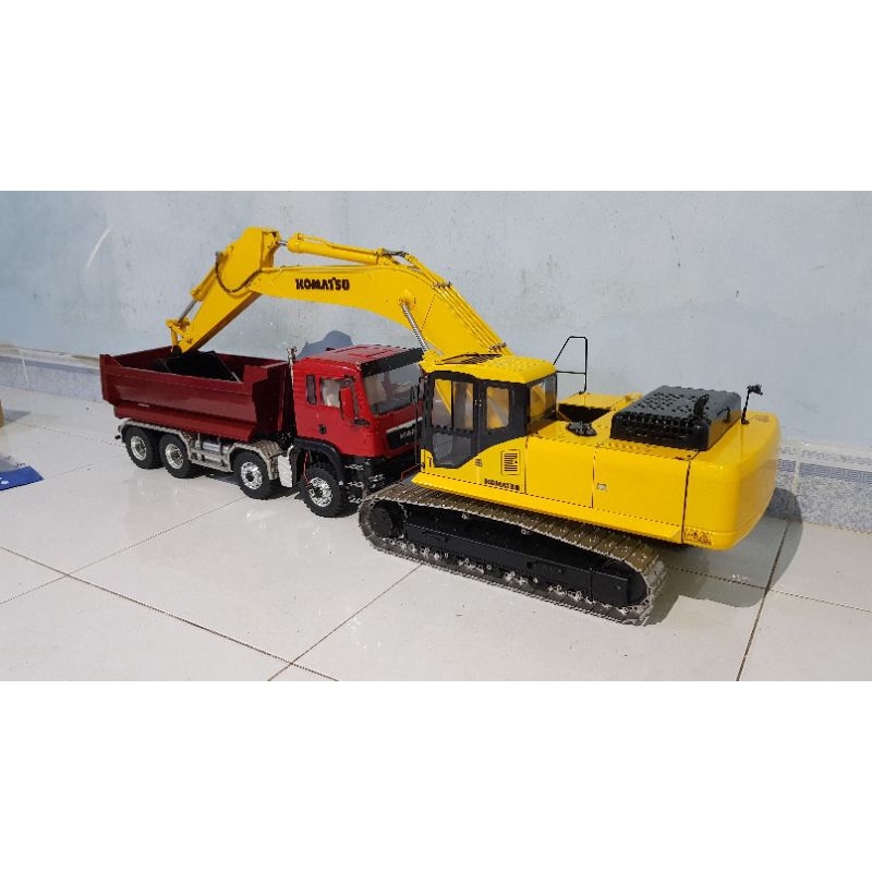 Máy xúc tỉ lệ 1/12 Komatsu Pc360 Thủy Lực