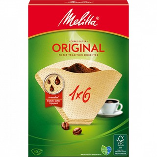 GIẤY LỌC CAFÉ MELITTA 1×6 (6-8 LY) – GERMANY