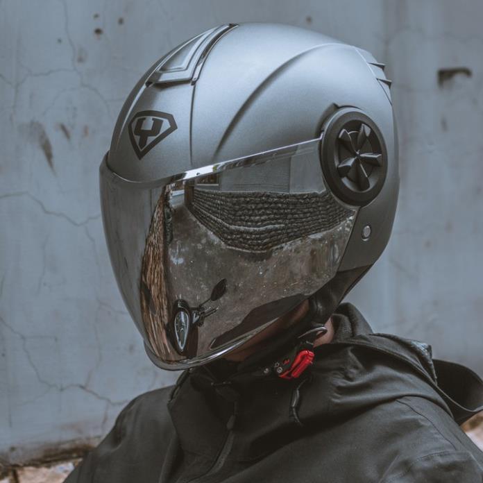 MŨ BẢO HIỂM 3/4 YOHE 851  - Biker Sài Gòn