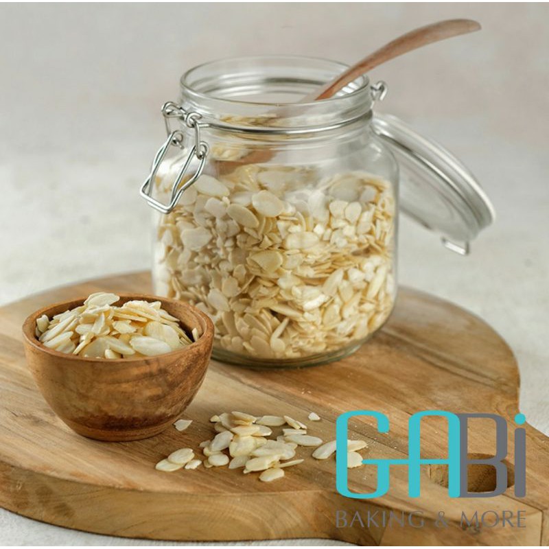 Hạnh nhân lát gói 1kg (còn sống)