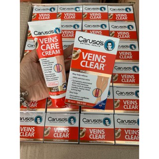 Kem bôi giãn tĩnh mạch Caruso's Natural Health Veins Care Cream 75g - Ngọc Lan