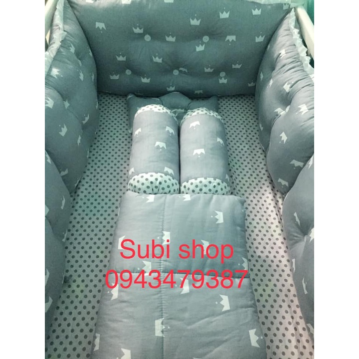 QUÂY GA HANDMADE SIÊU XINH  CÓ KHÓA THÁO VỎ GIẶT RIÊNG  -ẢNH THẬT 100%-giá tận kho sỉ_hàng đẹp loại 1- TẶNG THÊU TÊN BÉ