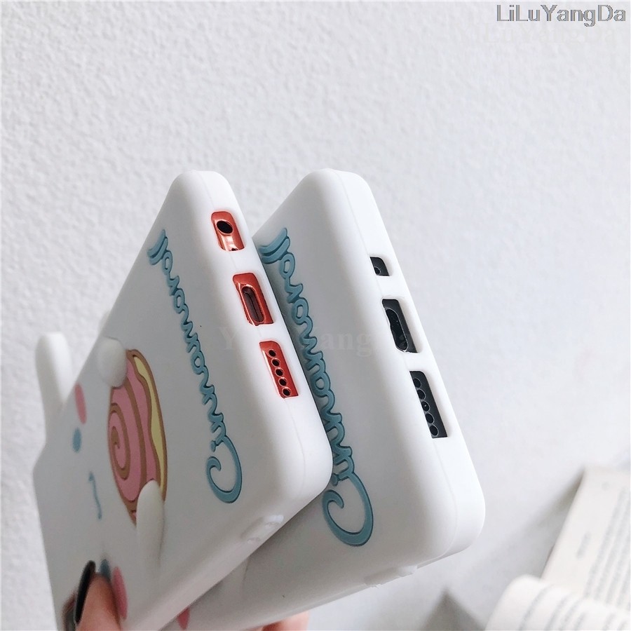 Ốp lưng silicone dẻo Cinnamoroll cho Xiaomi Mi A1 A2 8 9 Lite CC9 Redmi K20 Note 5 7 8 Pro