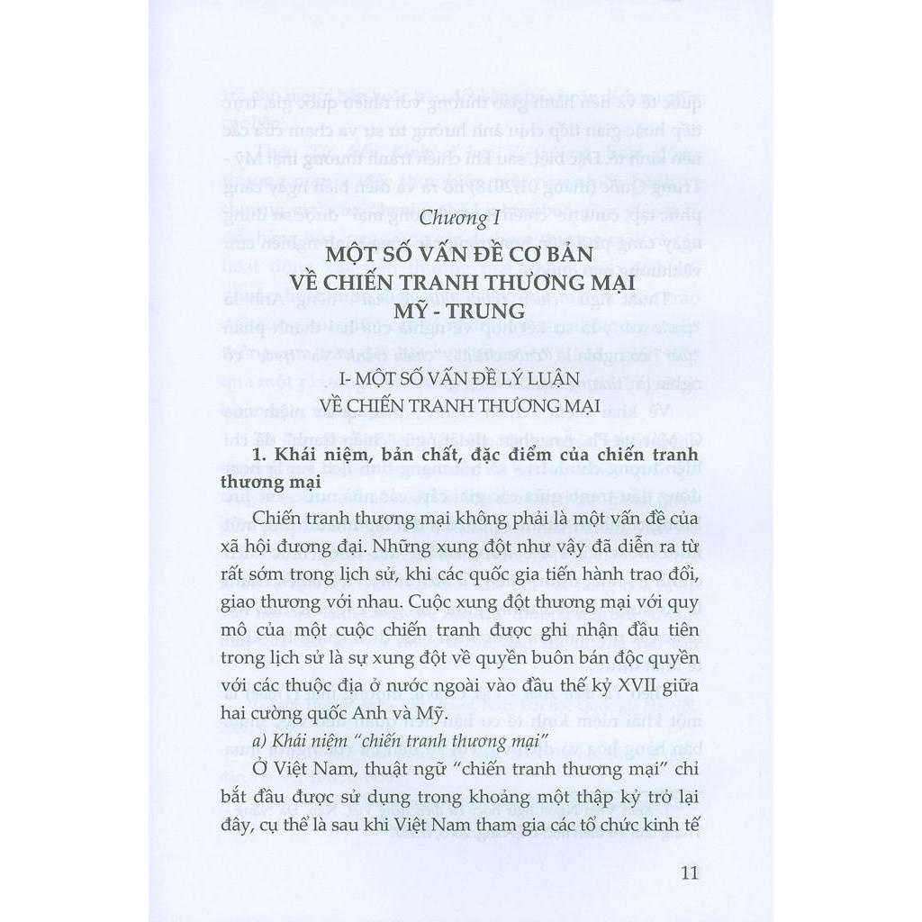 Sách Chiến Tranh Thương Mại Mỹ - Trung Và An Ninh Quốc Gia Trong Tình Hình Mới