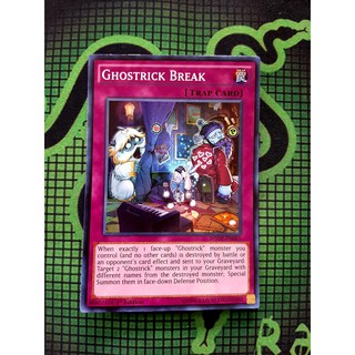 [ Đỗ Lạc Shop ] Thẻ Bài Mint90 Yugioh Trap Ghostrick Break  - Super