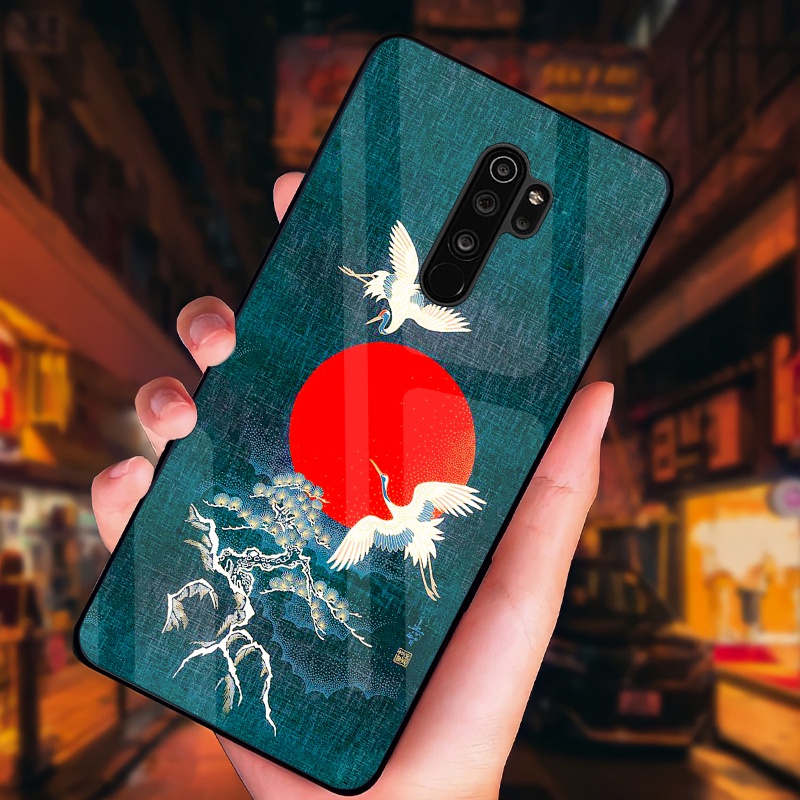 Ốp XIAOMI REDMI NOTE 8 PRO Mặt kính cường sang trọng, cao cấp, sáng bóng