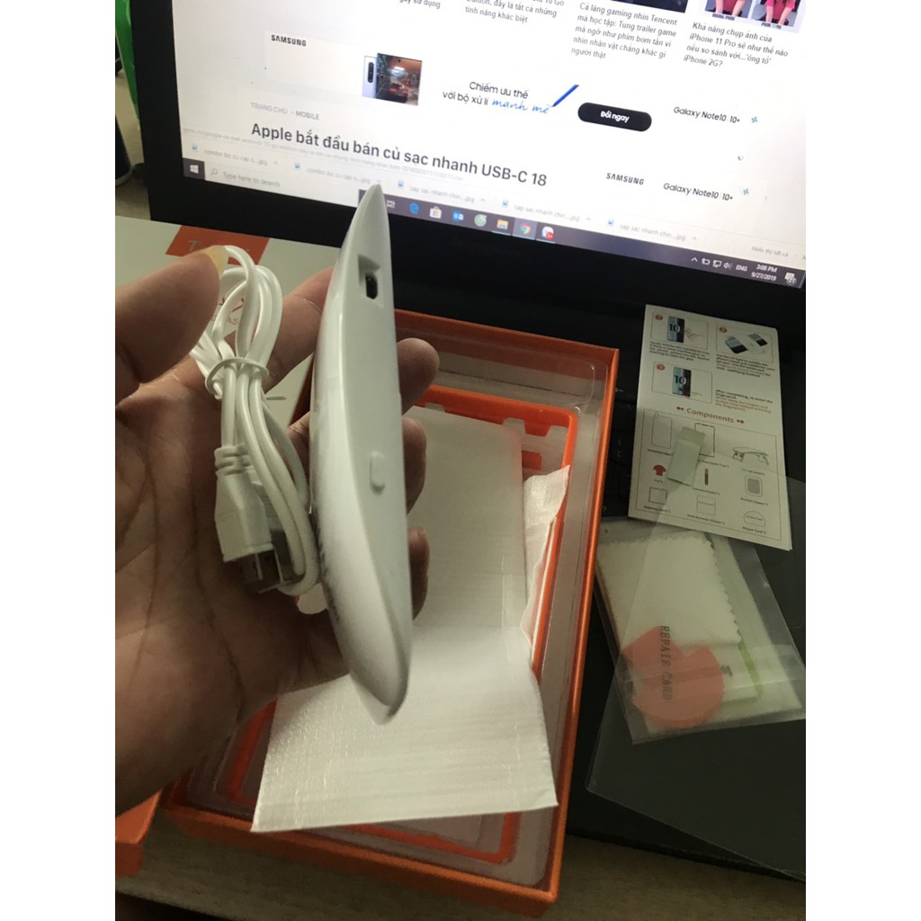 Dán cường lực T-max Full keo UV cảm ứng vân tay cho samsung galaxy Note 10 Note 10 Plus - Huco Việt Nam