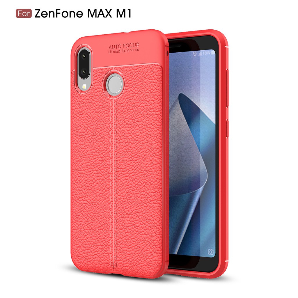 Ốp Lưng Da Tpu Thời Trang Cho Asus Zenfone Max (M1) Zb555Kl / Max Pro (M1) Zb601Kl