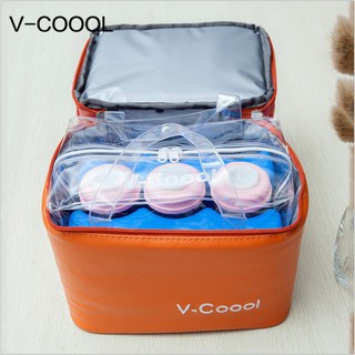Túi plastic đựng đá khô trữ sữa Vcoool