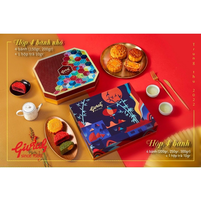 BÁNH TRUNG THU GIVRAL 2022