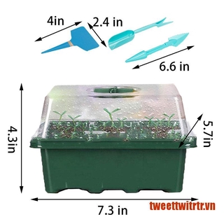 Khay Gieo Hạt 10 Ô (12 Ô) Độ Ẩm)