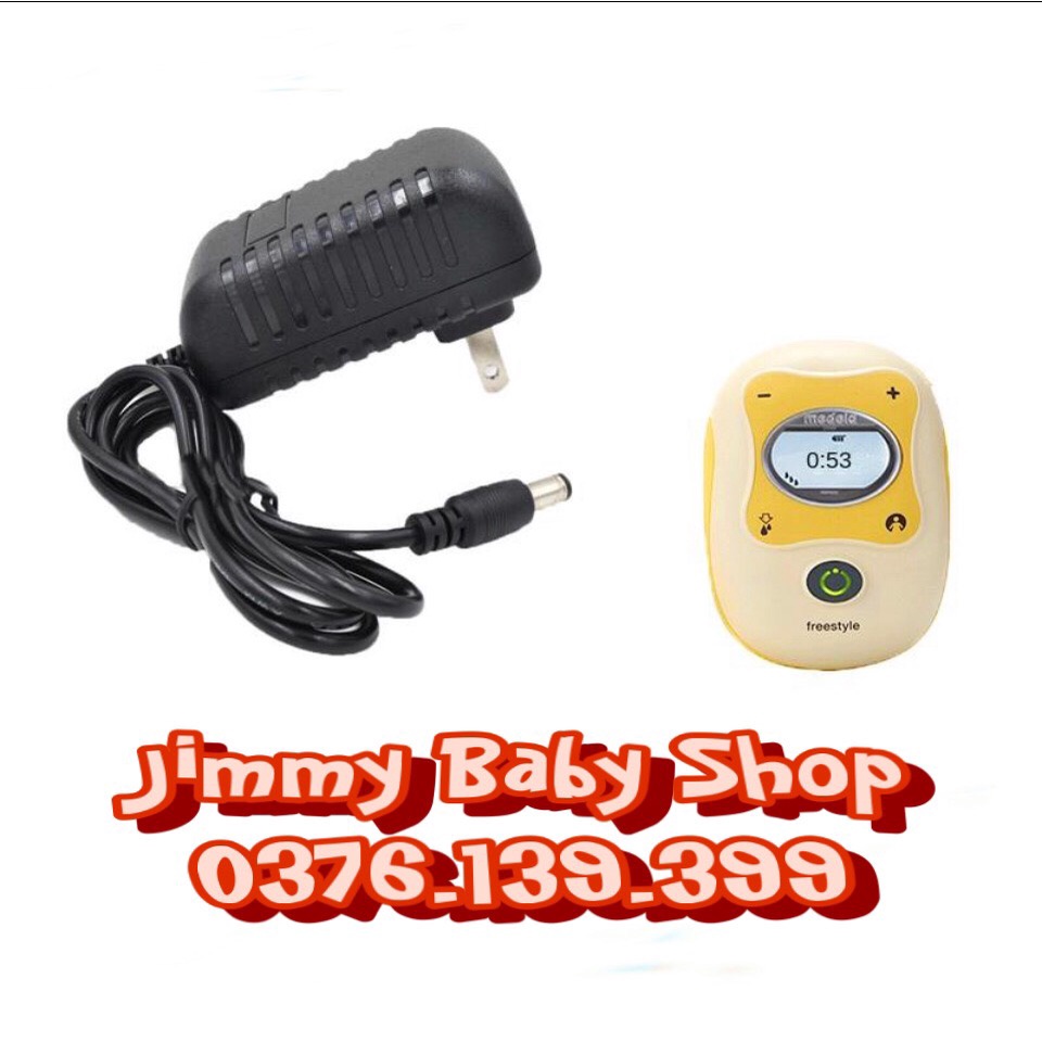 Dây nguồn điện  5v,9v,12v cho máy hút sữa Medela swing,pump,freestyle