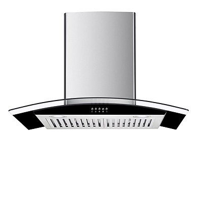 Máy hút mùi, máy hút khói GOLDSUN BF1201(Điều khiển cơ) với thiết kế nhỏ gọn, tinh tế, bề mặt thép sơn tĩnh điện