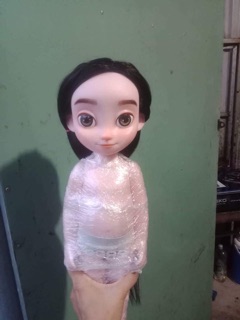 Búp bê animator elsa may tóc đen