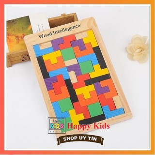 Đồ chơi xếp gạch, xếp hình gỗ