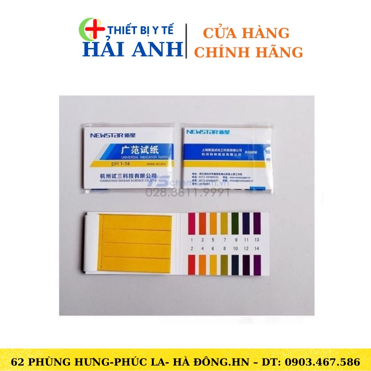 Giấy Quỳ Tím Đo Độ PH 1-14