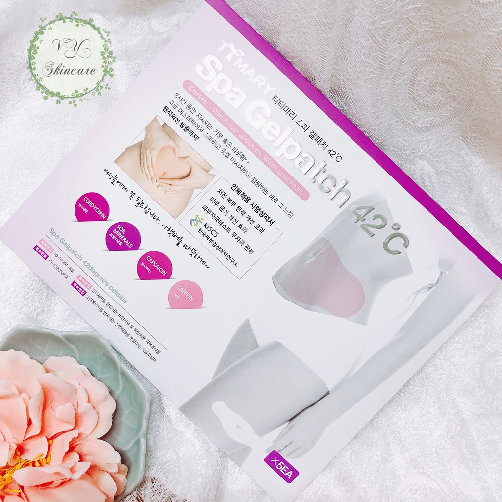 Miếng Dán Tan Mỡ Bụng Ttmary Spa Gel Patch