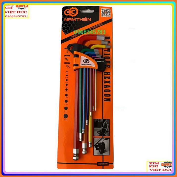 BỘ LỤC GIÁC BI DÀI 7 MÀU