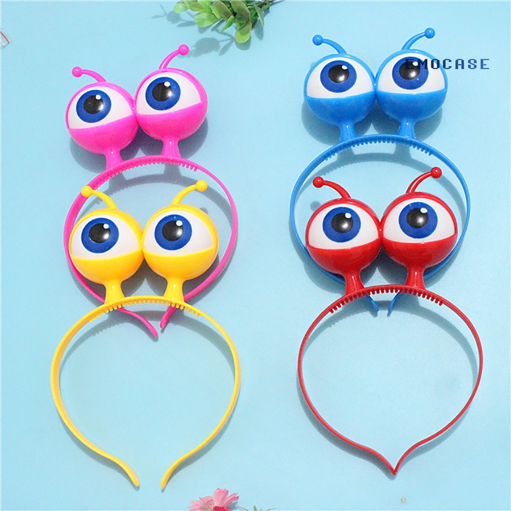 Băng Đô Cài Tóc Hình Đôi Mắt Người Ngoài Hành Tinh Có Đèn LED