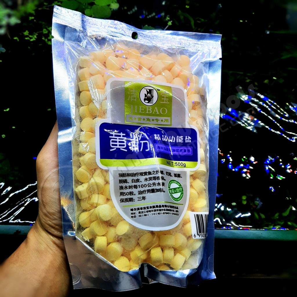 Muối Khoáng Vàng Cho Cá Cảnh | Muối khoáng nuôi cá, phòng thối mang, vây, nấm trắng...