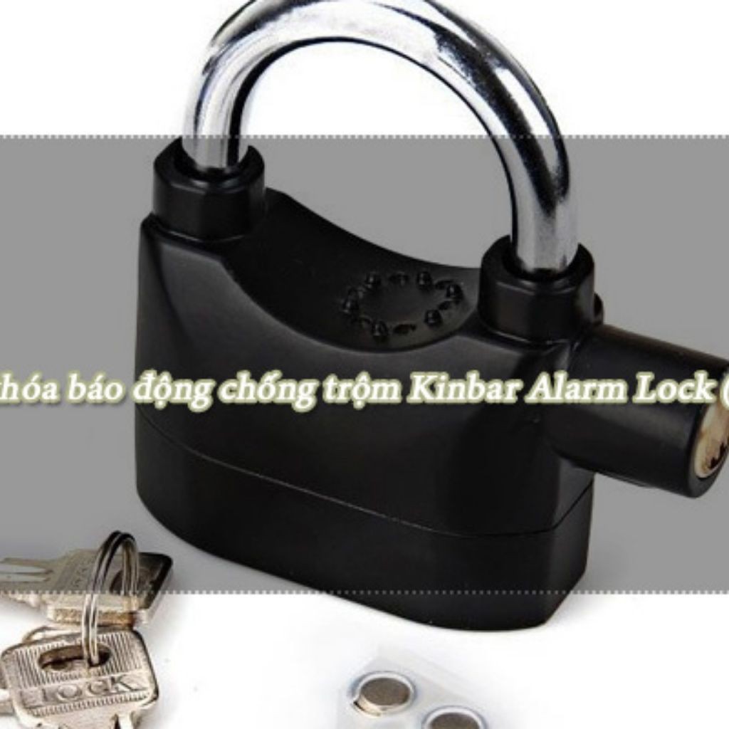 Khóa Chống Trộm Xe Máy Thông Minh Có Còi Báo Động, Ổ Khóa Chống Trộm Thế Hệ Mới Alarm Lock Nhỏ Gọn Tặng Kèm Pin OnePlus.